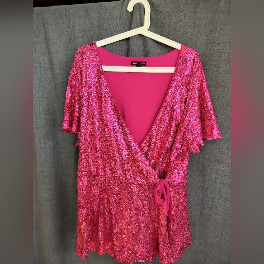 Lane Bryant Pink Dress